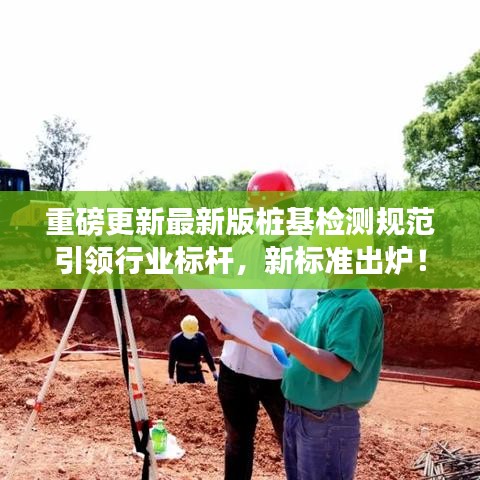 重磅更新最新版樁基檢測規(guī)范引領(lǐng)行業(yè)標桿，新標準出爐！