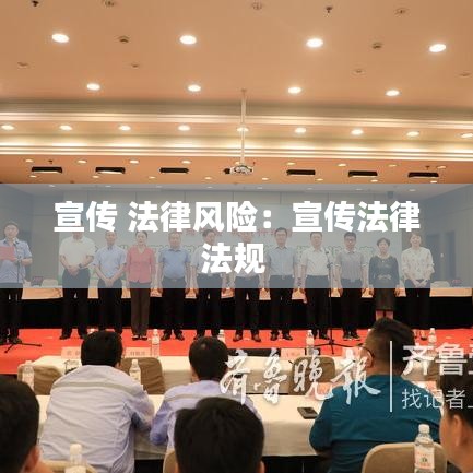 宣傳 法律風(fēng)險：宣傳法律法規(guī) 