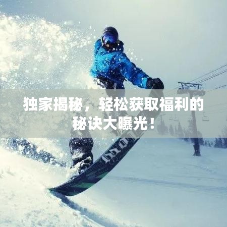 獨家揭秘，輕松獲取福利的秘訣大曝光！