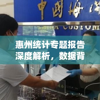 惠州統(tǒng)計(jì)專題報(bào)告深度解析，數(shù)據(jù)背后的真相與洞察
