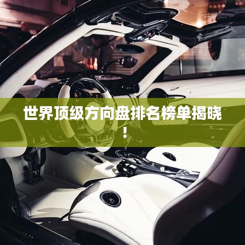 世界頂級方向盤排名榜單揭曉！