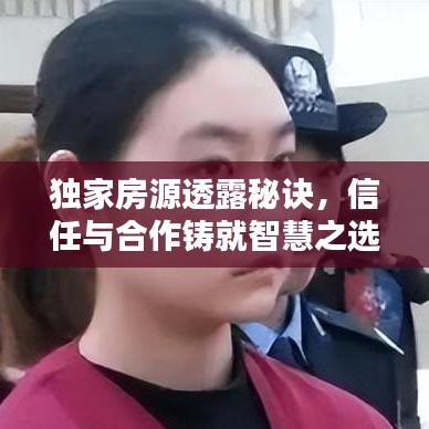 獨(dú)家房源透露秘訣，信任與合作鑄就智慧之選