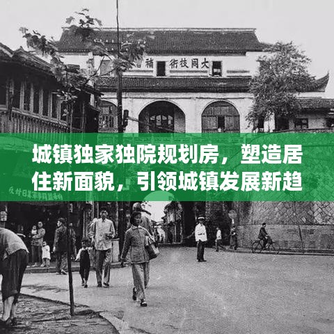 城鎮(zhèn)獨(dú)家獨(dú)院規(guī)劃房，塑造居住新面貌，引領(lǐng)城鎮(zhèn)發(fā)展新趨勢(shì)