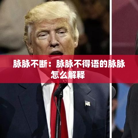 脈脈不斷：脈脈不得語(yǔ)的脈脈怎么解釋 