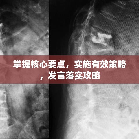 掌握核心要點(diǎn)，實(shí)施有效策略，發(fā)言落實(shí)攻略