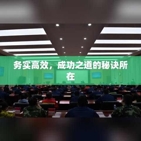 務(wù)實(shí)高效，成功之道的秘訣所在