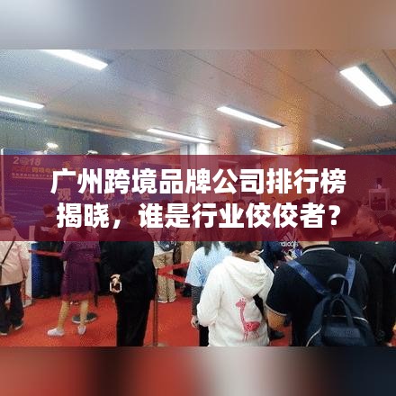 廣州跨境品牌公司排行榜揭曉，誰是行業(yè)佼佼者？