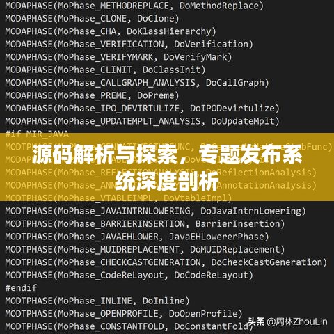源碼解析與探索，專題發(fā)布系統(tǒng)深度剖析