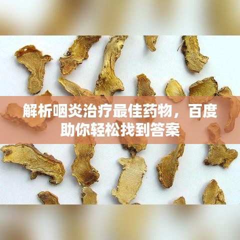 解析咽炎治療最佳藥物，百度助你輕松找到答案