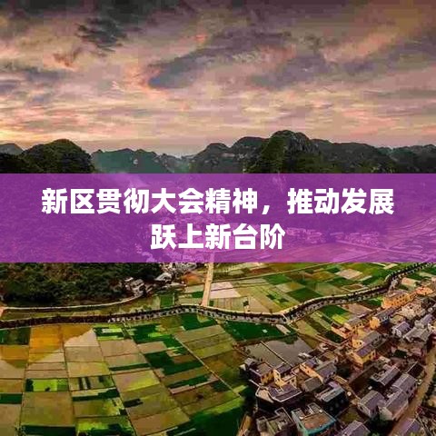 新區(qū)貫徹大會(huì)精神，推動(dòng)發(fā)展躍上新臺(tái)階