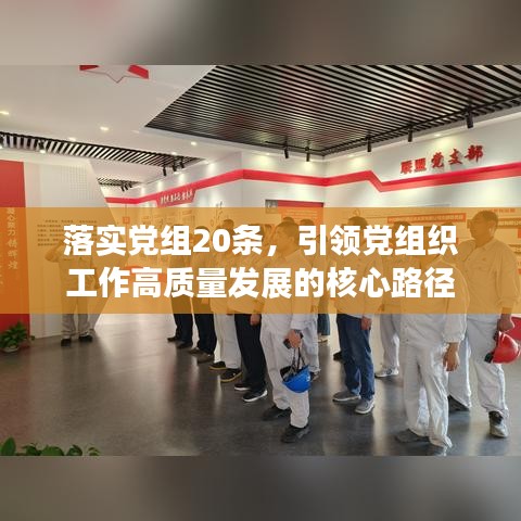 落實黨組20條，引領黨組織工作高質量發(fā)展的核心路徑