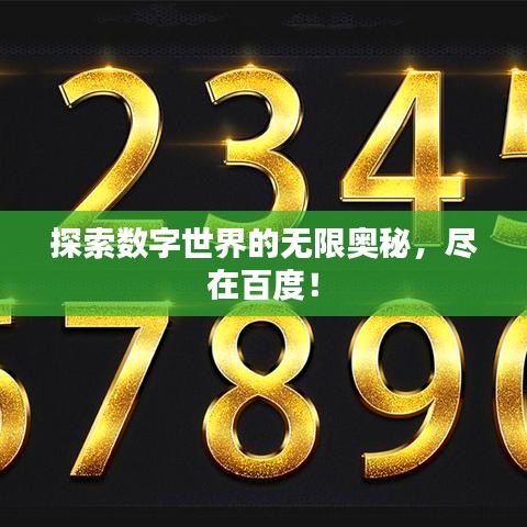 探索數(shù)字世界的無限奧秘，盡在百度！