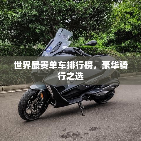 世界最貴單車排行榜，豪華騎行之選