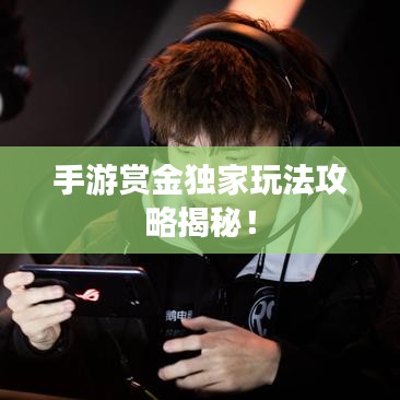 手游賞金獨(dú)家玩法攻略揭秘！